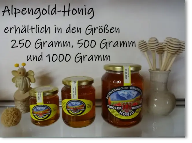 Naturhonig in 3 Grössen von Stefan Kaeser Niederndorf