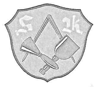Logo Stefan Käser in schwarz-weiss Zunftwappen und Logo Stefan Käser